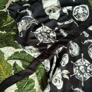 EUC Rainbow Rules A Pirate’s Life Tie Waist Midi Dress!